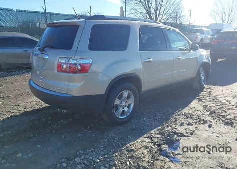 2012 GMC Acadia Sl z USA, uszkodzony, nr VIN 1GKKVNED6CJ217493